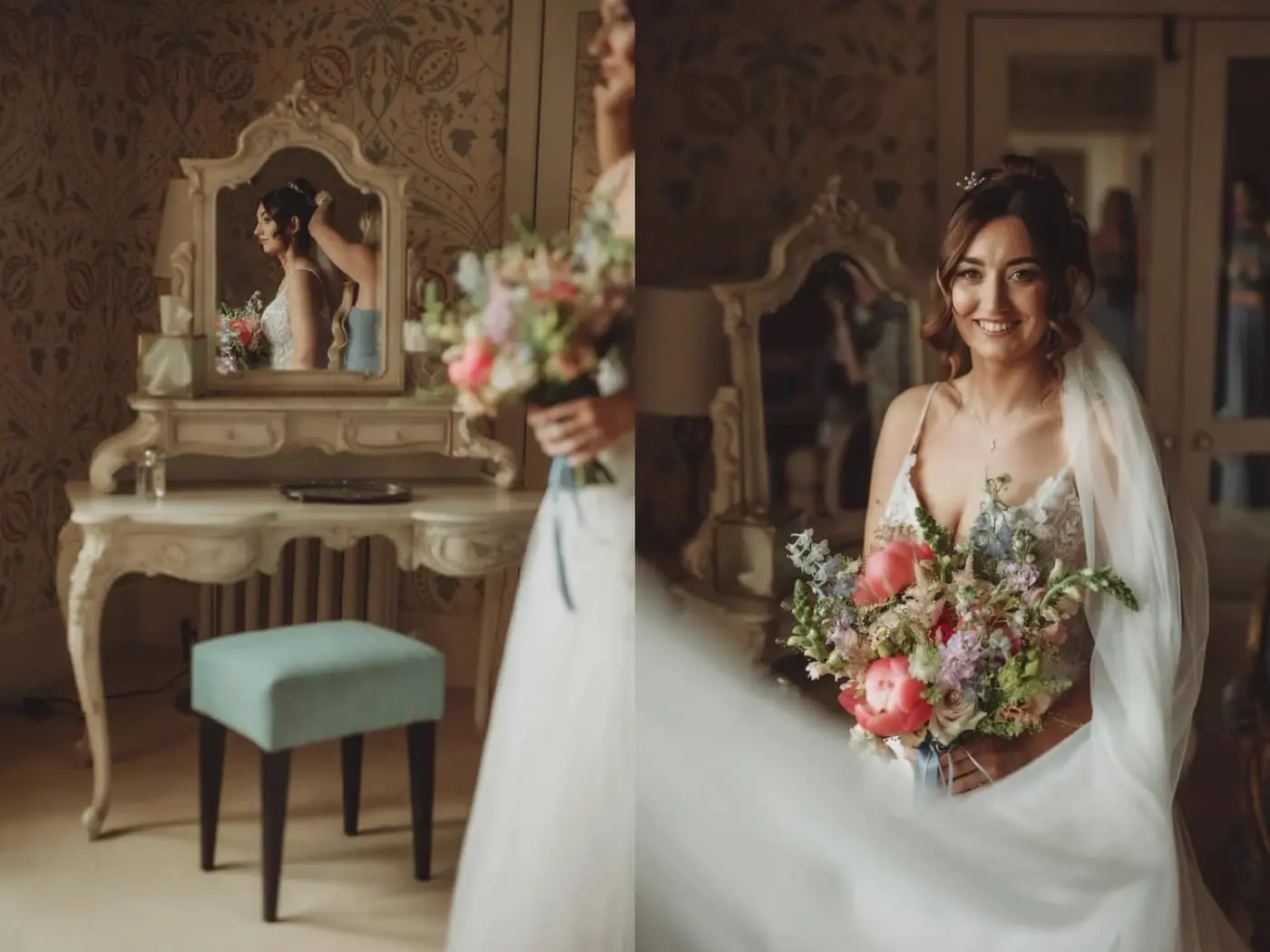Hodsock Priory wedding photography — photo 8 of 12
