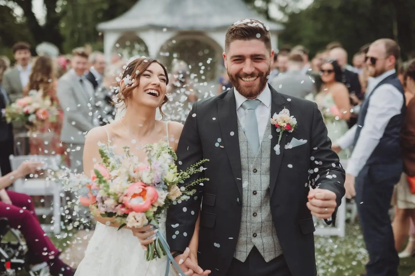 Hodsock Priory wedding photography — photo 10 of 12