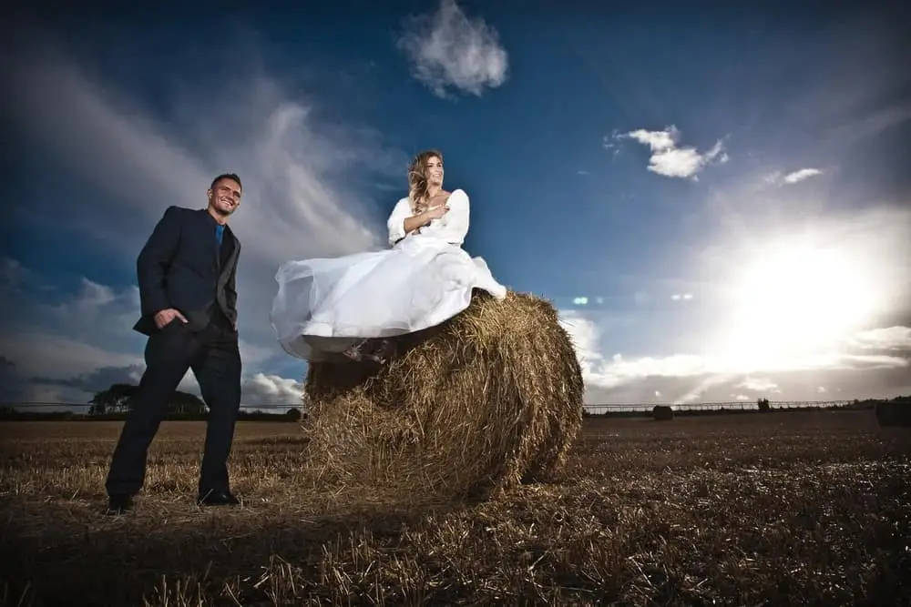 Hazlewood Castle wedding photography by Photogenick