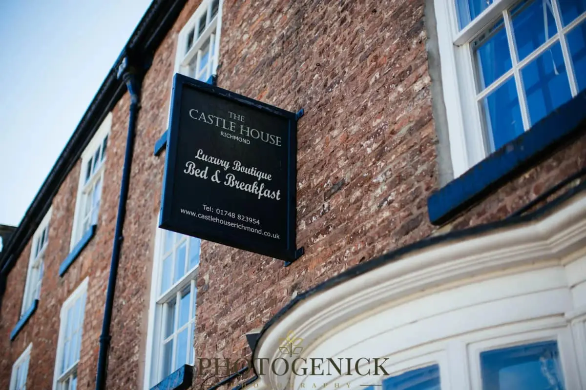 Anne and Mike's marquee wedding in Richmond, North Yorkshire