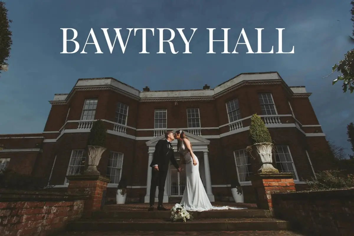Beth and Fin's winter wedding at Bawtry Hall, Doncaster