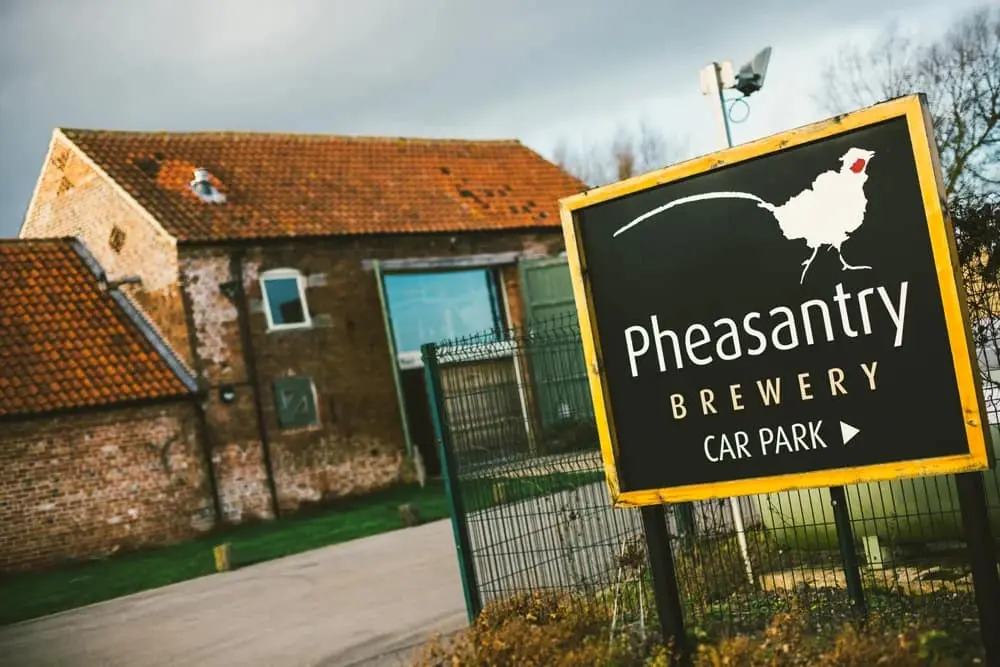 Claire and Richard's wedding at the Pheasantry Brewery, Newark