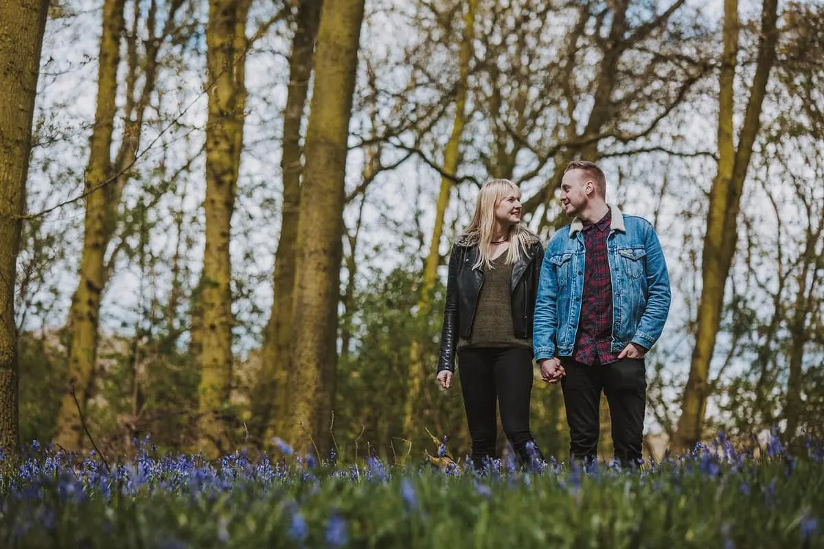Laura and Drew's pre-wedding shoot at Nostell Priory, Wakefield