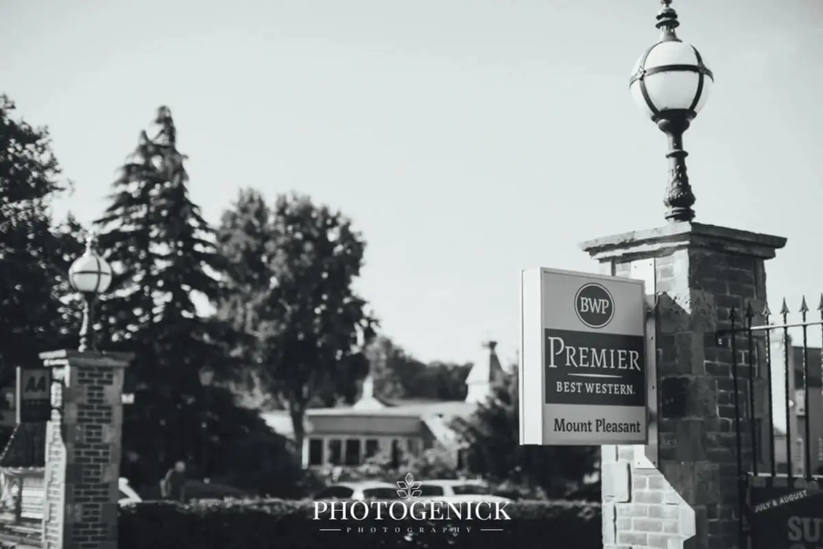 Natalie and Nicky's wedding at Mount Pleasant Hotel, Doncaster